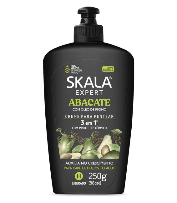 Crema de Peinar Bomba Vitaminas Aguacate - 250gr - Skala - 1