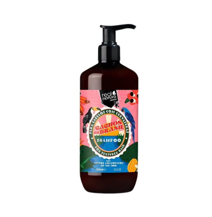 CHAMPÔ CACHOS DO BRASIL 500ML - Real Natura - 1