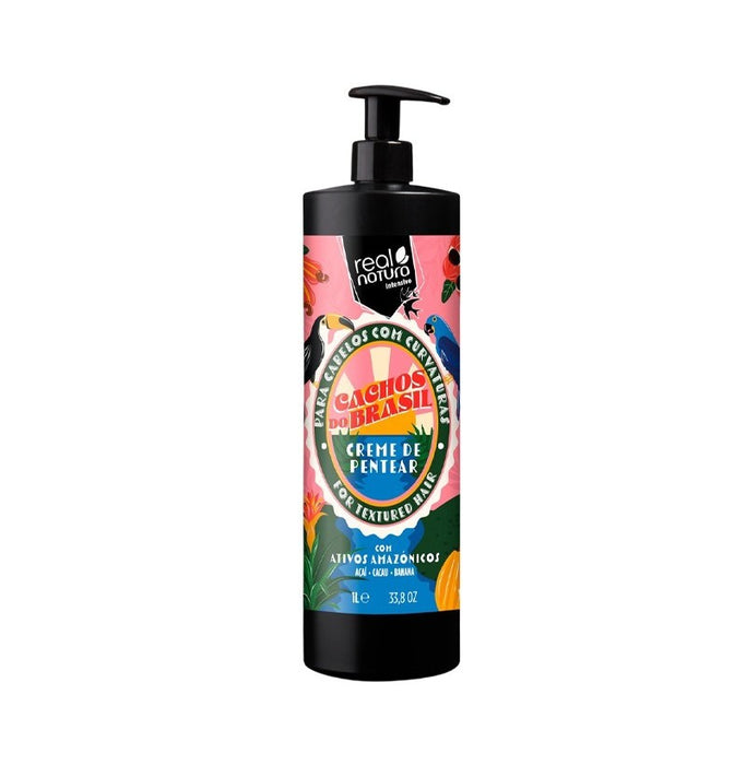CREME DE PENTEAR CACHOS DO BRASIL - 1L - Real Natura - 1