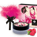  Kit Polvos de Masaje Comestible Sabor Frambuesa - Shunga - 1