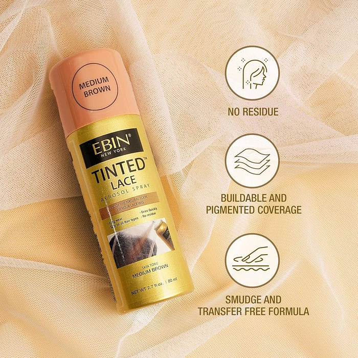Tinted Lace Aerosol Spray 80 ml - Ebin New York - 1