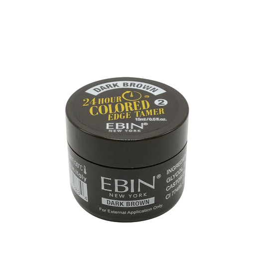 24 Hour Colored Edge Tamer - Ebin New York : Dark Brown - 1