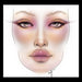 Pack Plantillas Face Chart Artist + Pro para Maquillar - Facechart - 3
