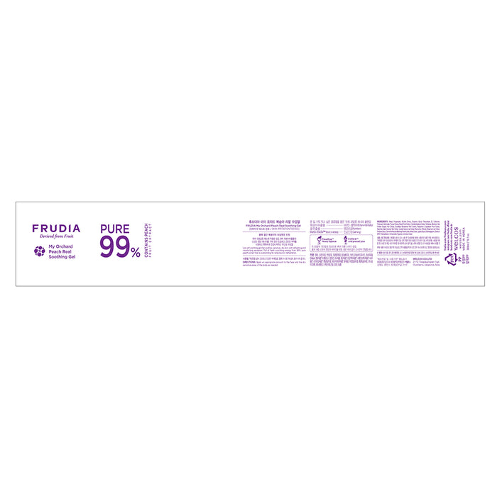 Gel Calmante con Extracto de Melocotón - Frudia : 300 ml - 2