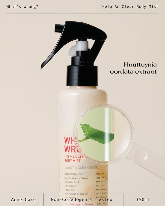 Body Mist Whats Wrong Help Acne Clear - Frudia - 3