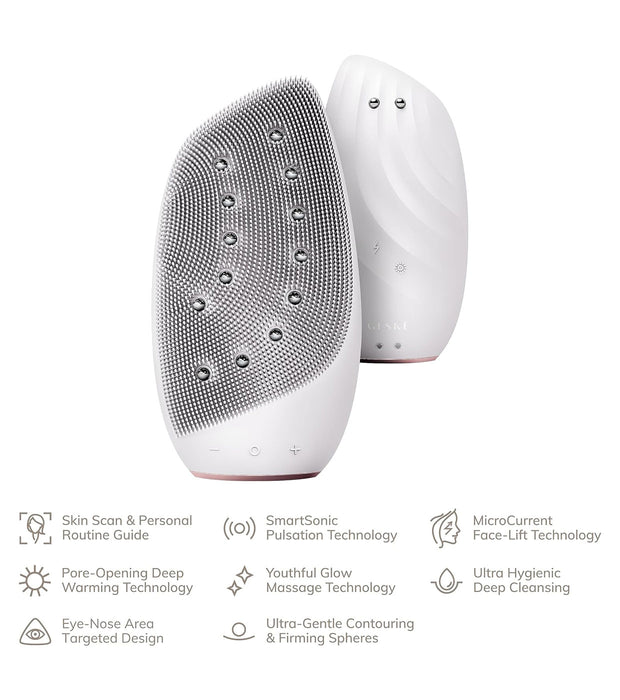 Sonic Thermo Facial Brush - Face-lifter 8 in 1 Cepillo Facial - Geske : White Rose Gold - 5