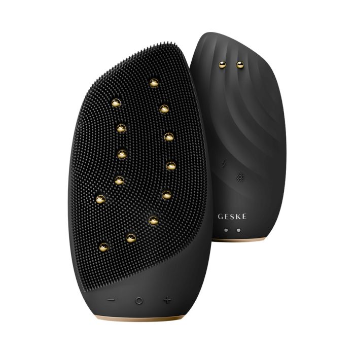 Sonic Thermo Facial Brush - Face-lifter 8 in 1 Cepillo Facial - Geske : Black Gold - 1