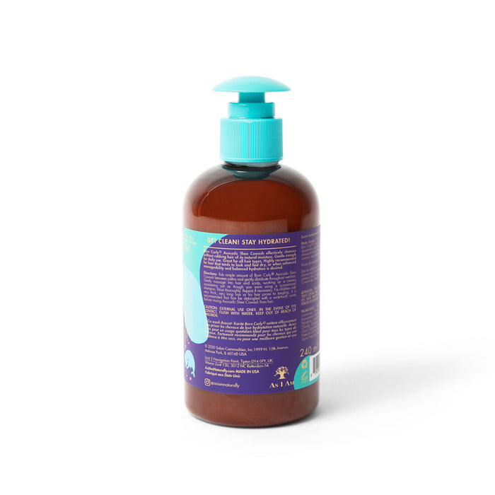 Acondicionador Limpiador Born Curly Avocado Shea Cowash 240ml - As I Am - 2