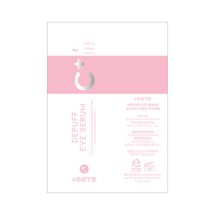Suero antihinchazón para ojos Depuff - Ootd - 2
