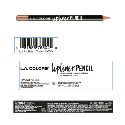 Lápiz de Labios - L.A. Colors - 2