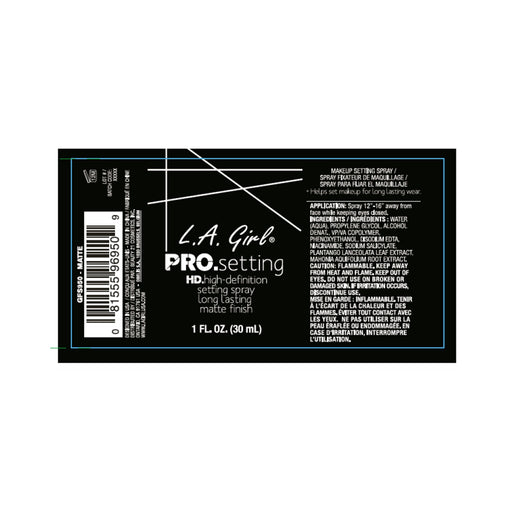 Fijador de Maquillaje en Spray - Pro Setting - L.A. Girl - 2