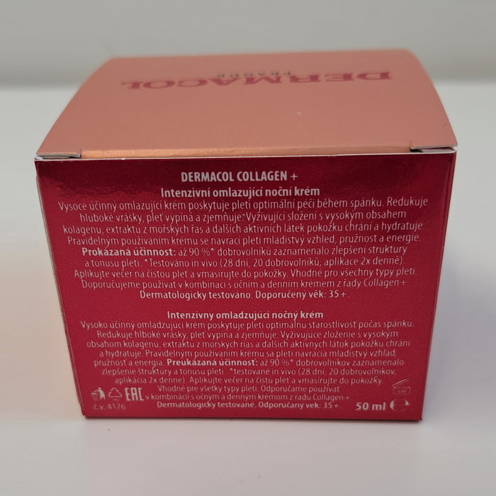 Crema de Noche Rejuvenecedora Intensiva - Collagen+ - Dermacol - 4