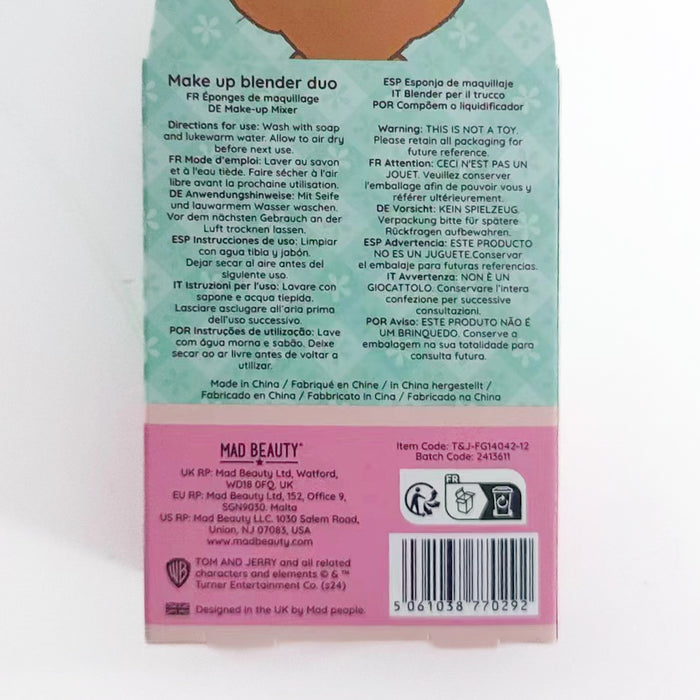 Esponja de Maquillaje Queso - Tom y Jerry - Mad Beauty - 3