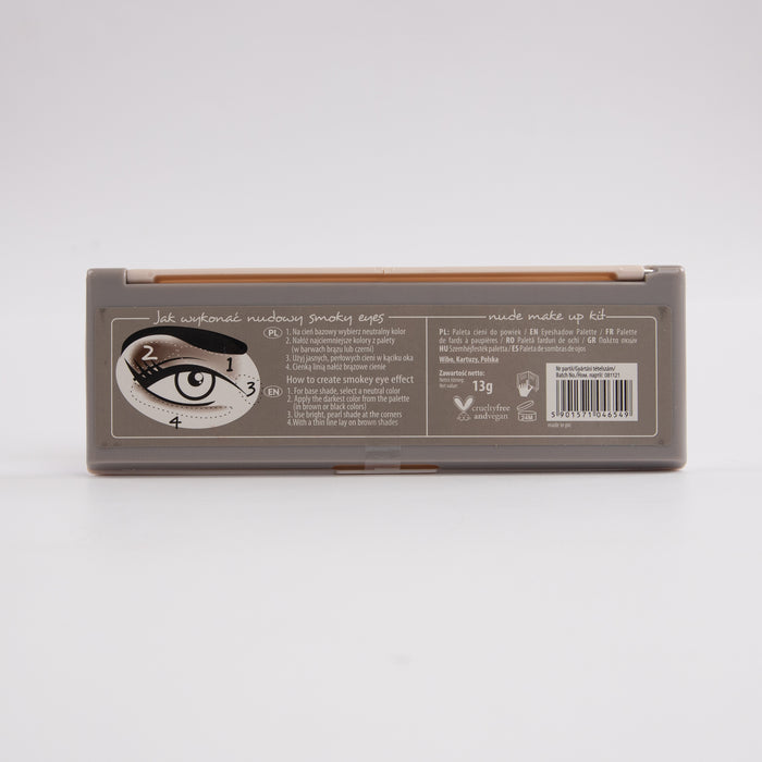 Paleta de Sombras de Ojos - Eyeshadow Nude Make Up Kit - Lovely - 3