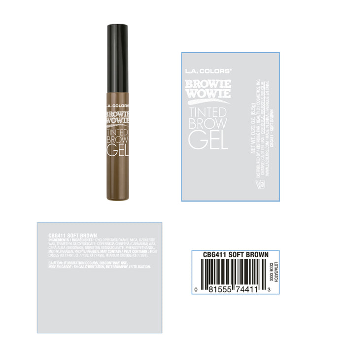 Gel Fijador de Cejas Browie Wowie - L.A. Colors - 2