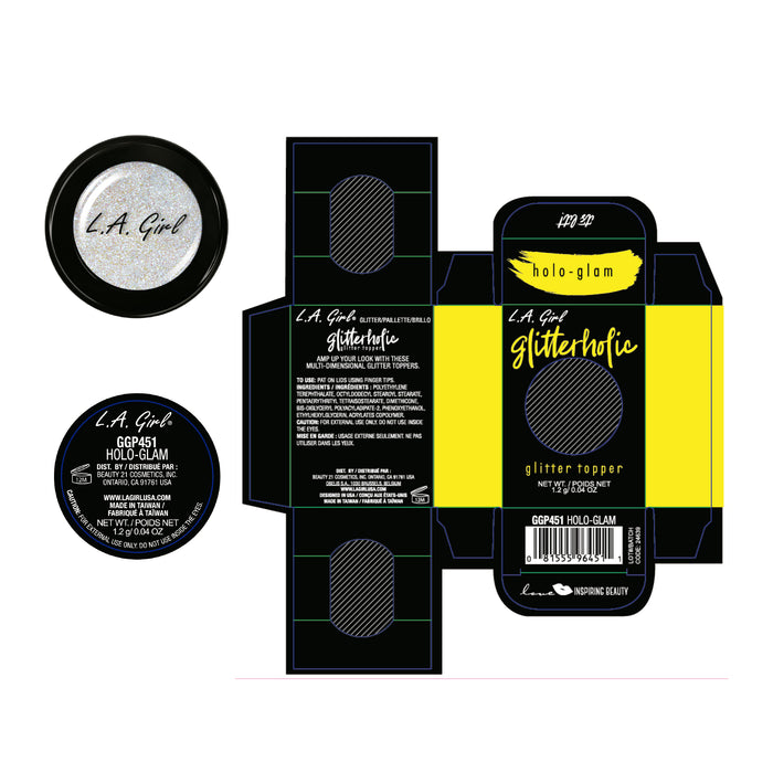 Sombra de Ojos - Glitter Topper Glitterholic - L.A. Girl - 3