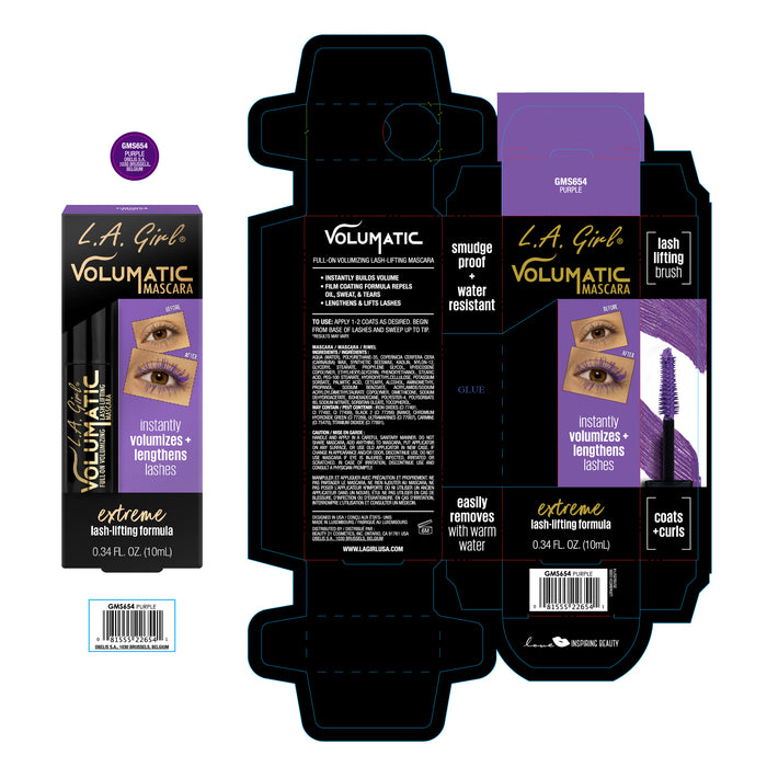 Máscara de Pestañas - Volumatic - L.A. Girl : Purple - 2