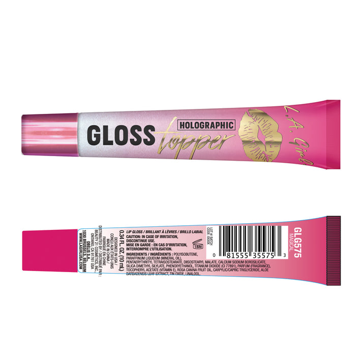 Brillo de Labios Gloss Topper Holográfico - L.A. Girl : Magical - 3