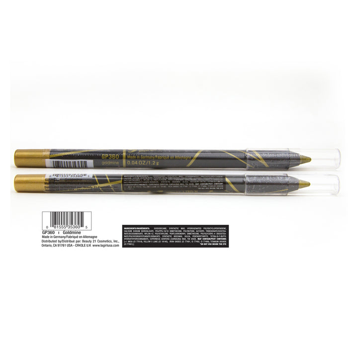 Lápiz Delineador Gel Glide - L.A. Girl : Goldmine - 2