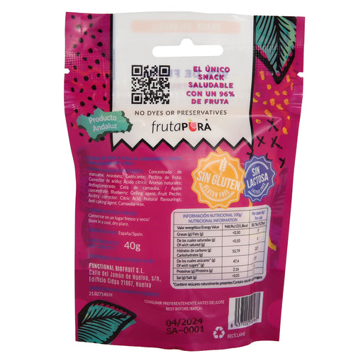 Snack Saludable de Fruta - Arándano - Fruta Pura - 2