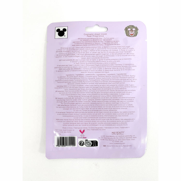 Mascarilla Facial Baloo - El Libro de la Selva - Mad Beauty - 3
