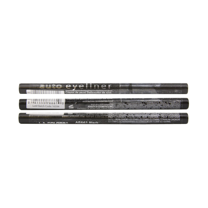 Lápiz Eyeliner Automático - L.A. Colors : Black - 2