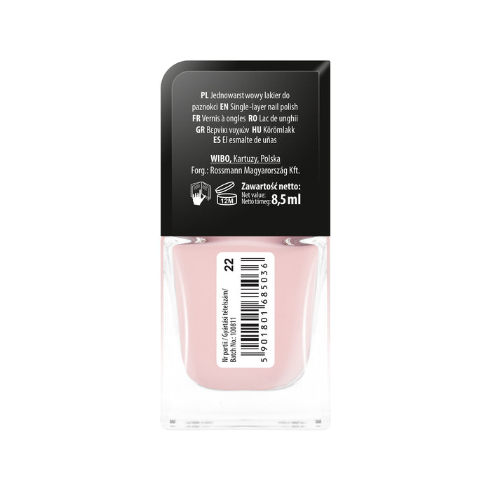 Esmalte de Uñas - 1 Coat Manicure Nail Polish - Wibo : WIBO Esmalte de Uñas 1Coat Manicure N22 - 2