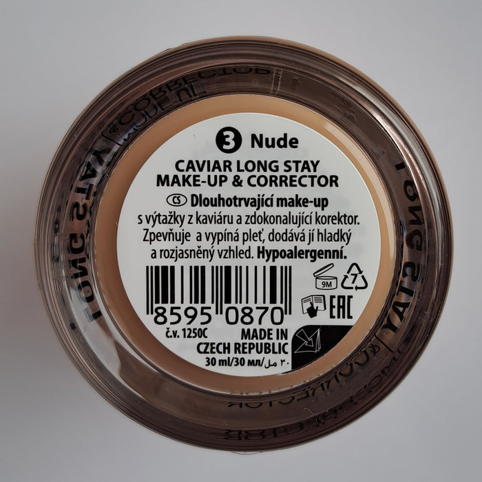 Maquillaje & Corrector - Caviar Long Stay - Dermacol : Base de maquillaje y corrector caviar - 03 - 2