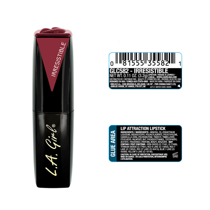 Barra de Labios - Lip Attraction - L.a Girl - L.A. Girl : Irresistible - 2