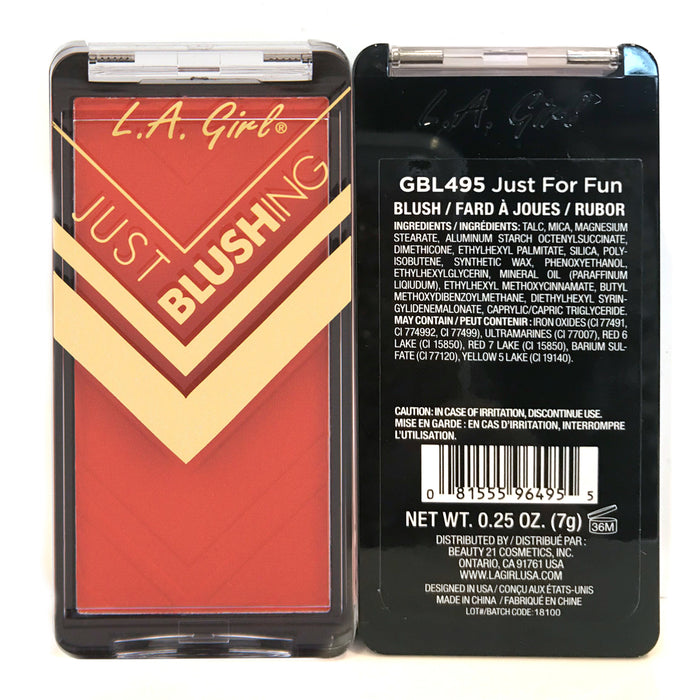 Colorete - Just Blushing - L.A. Girl : Just For Fun - 2