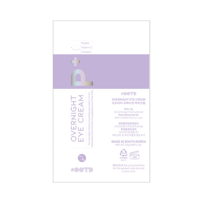 Crema de noche para ojos Overnight - Ootd - 2
