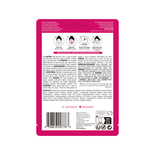 Mascarilla Facial Tiburón Hidratante - Animalz - 2