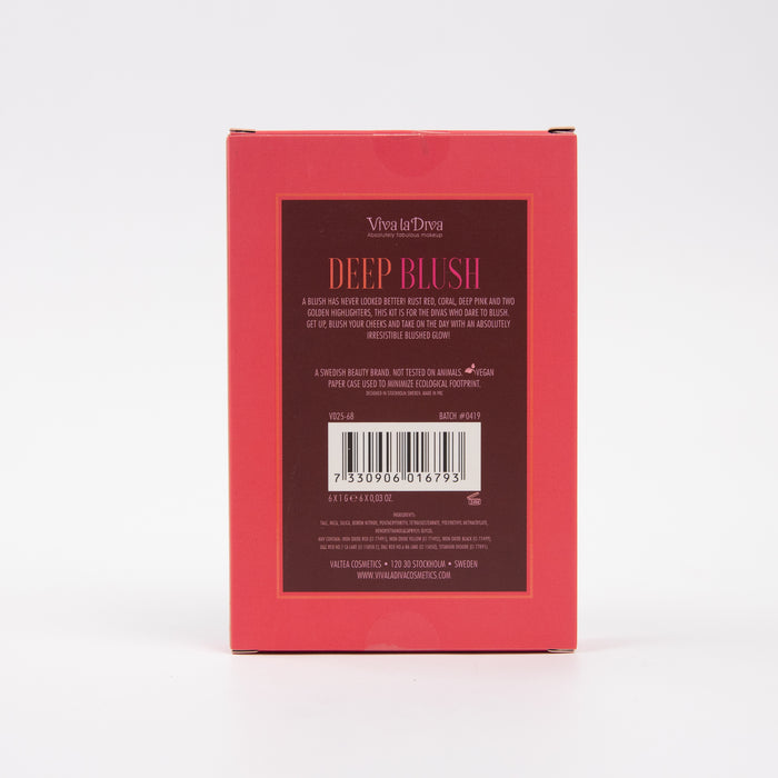 Paleta de Coloretes E Iluminadores - Deep Blush - Viva la Diva - 3