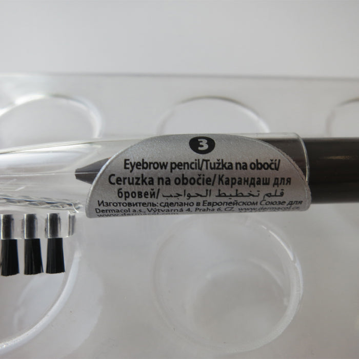 Lápiz Suave de Cejas - Dermacol : Lápiz de cejas - 03 - 3
