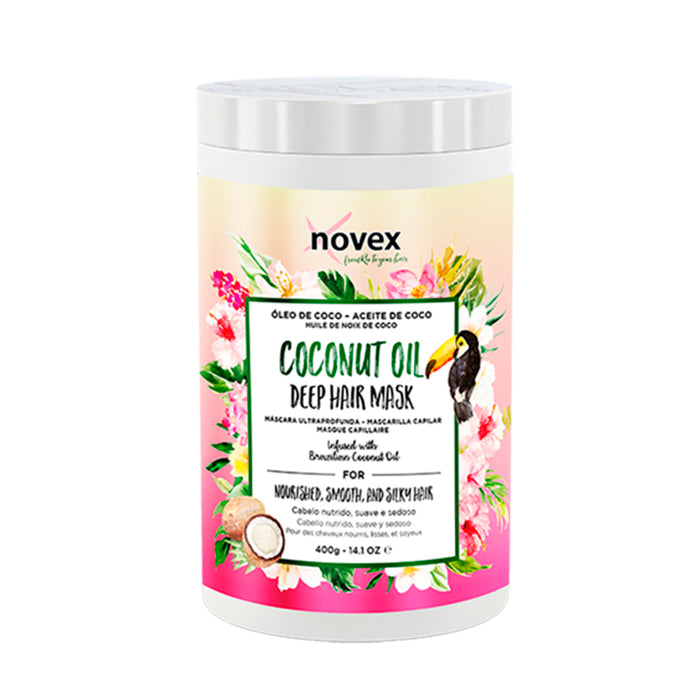 Coconut Oil Deep Hair Mask 400g - Nuevo Formato - Novex - 1