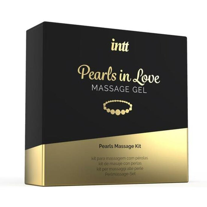 Pearls in Love - Gel de Masaje con Collar de Perlas - Intt - 1