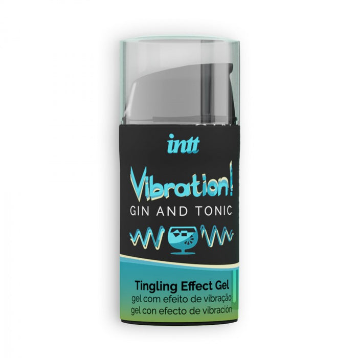 Vibration Gin Tonic Liquid Vibrator 15ml - Intt - 1