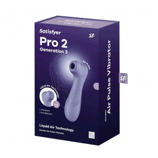 Pro 2 Generación 3 - Vibrador Air Pulse - Violeta - Satisfyer - 1