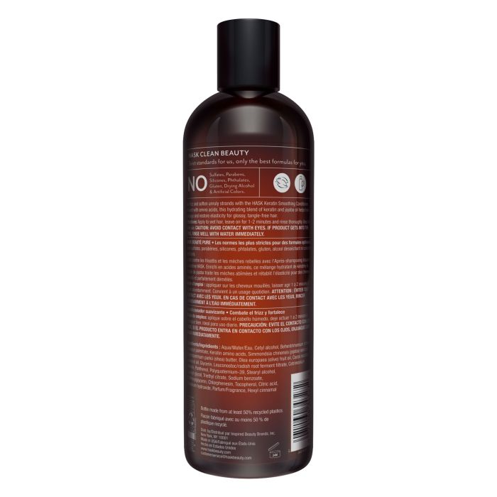 Acondicionador Suavizante - Keratin Protein Smoothing Conditioner - Hask - 2