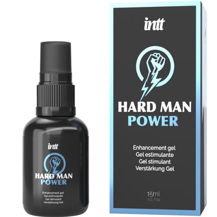 Gel estimulante Hard Man Power para Hombres - Intt - 1