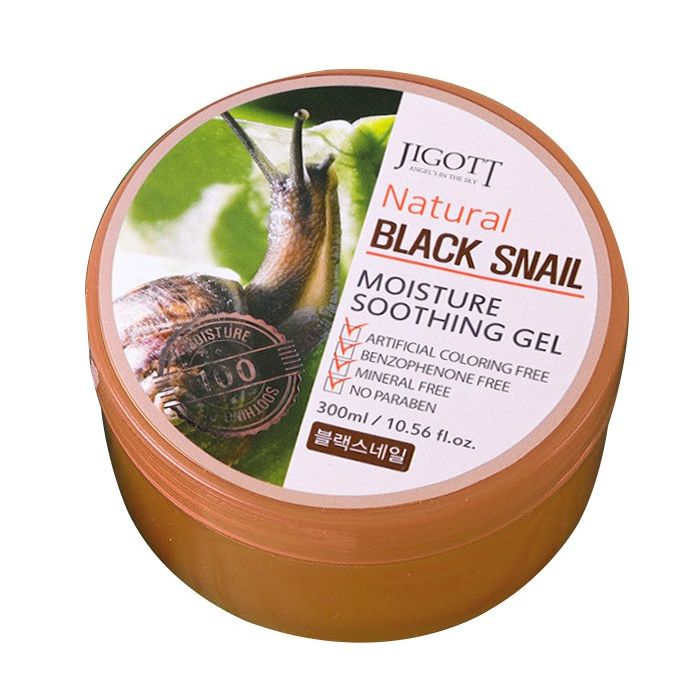 Natural Black Snail Moisture Soothing Gel - Jigott - 1