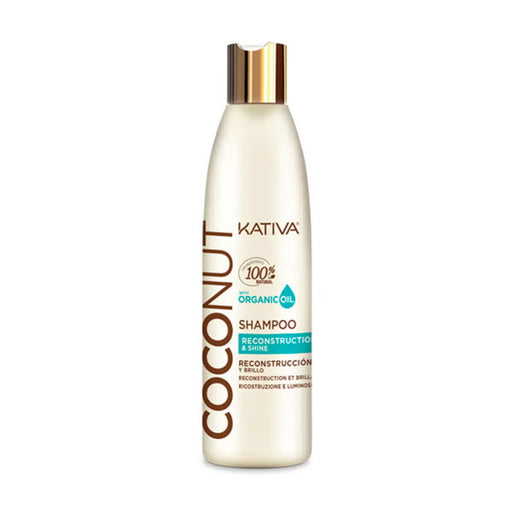 Champú Revitalizante y Brillo con Aceite de Coco Orgánico 250 ml - Kativa - 1