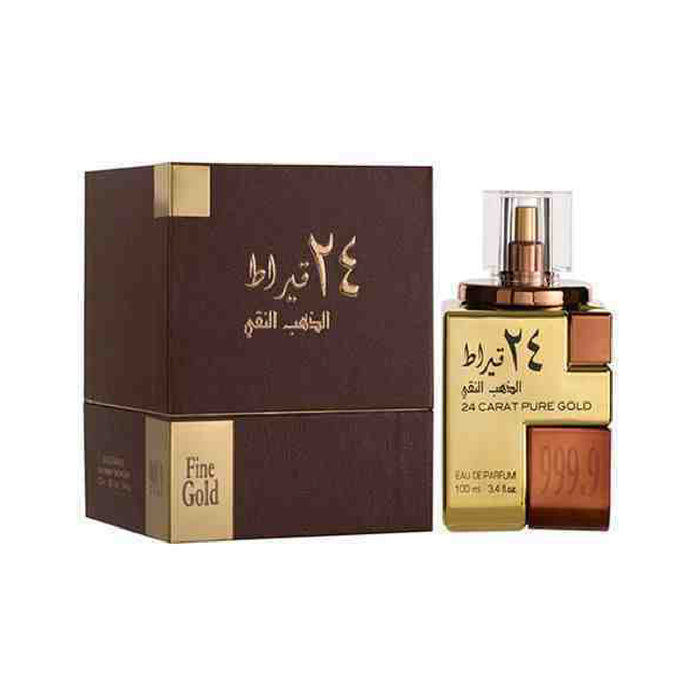 Perfume 24 Carat Pure Gold 100 Ml - Lattafa - 1