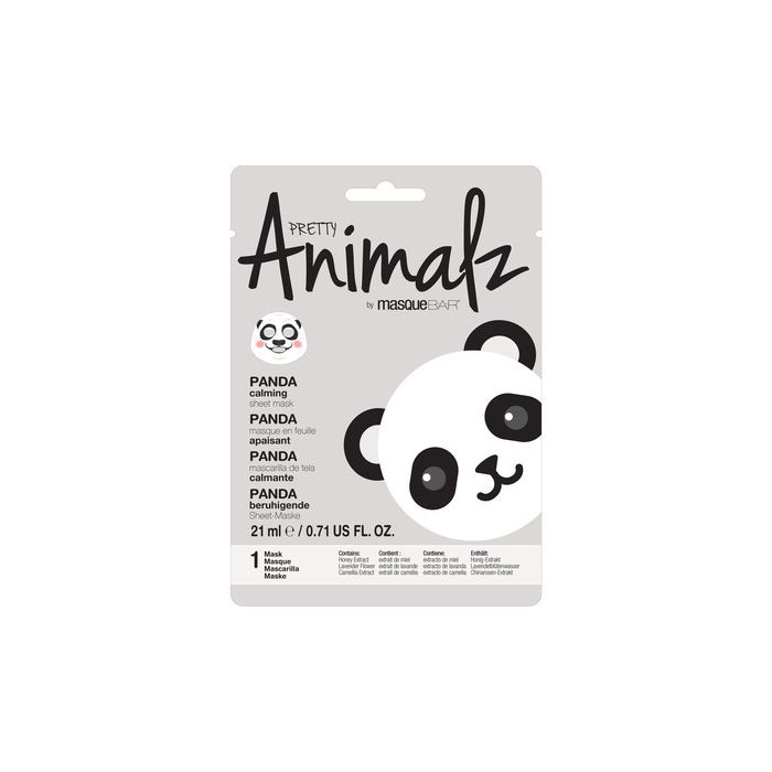 Mascarilla Facial Panda Calmante - Animalz - 1