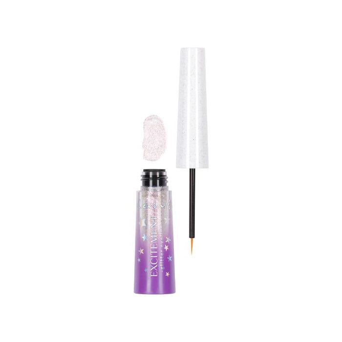 Eyeliner Líquido Metálico Glitter - Excitement - Lovely - 1
