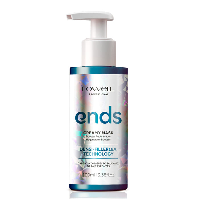 Mascarilla Capilar Regeneradora Creamy Mask Ends 100ml - Lowell - 1