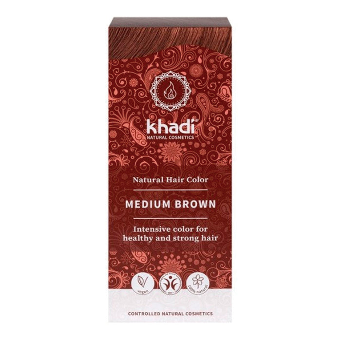 Herbal Color Castaño Medio. 100 gr - Khadi - 1