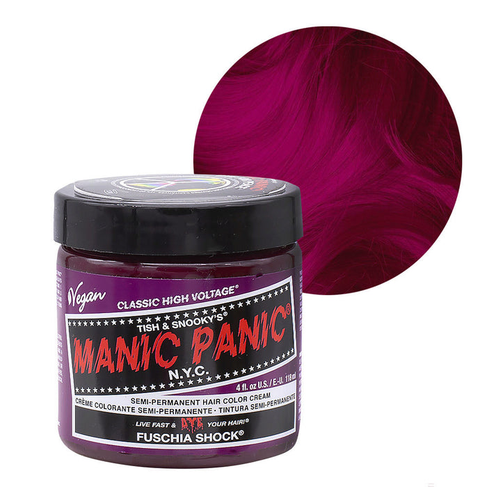 Tinte Semipermanente Classic 118ml - Manic Panic : Fucshia Shock - 1