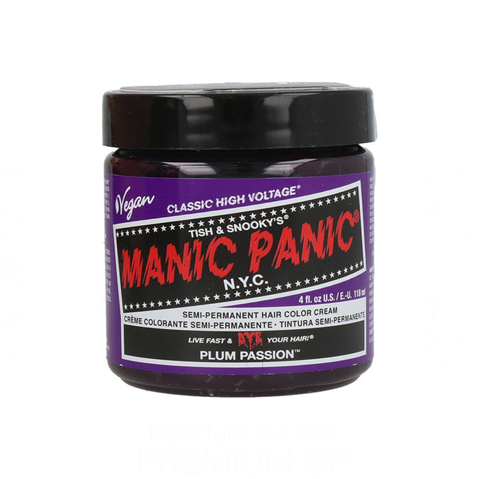 Tinte Semipermanente Classic 118ml - Manic Panic : Plum Passion - 1