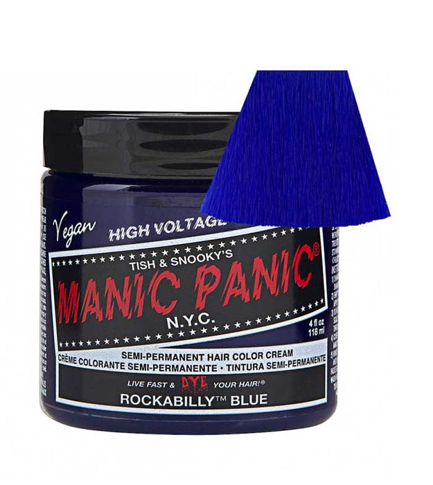 Tinte Semipermanente Classic 118ml - Manic Panic : Rockabilly Blue - 1